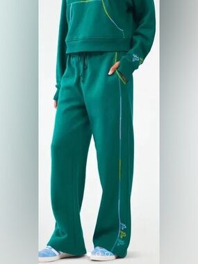 NWT, Roller Rabbit Turner Pants, Size Small, Color Evergreen
